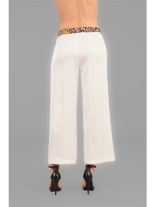 Pantalone in raso GM by Gai Mattiolo | GM2944PANNA